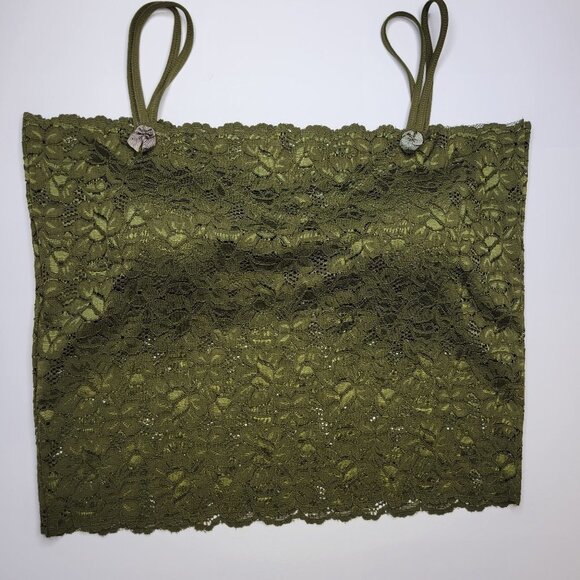 Lace Cami Crop Top Lace Bralette Stretchy Lace Camisole Lace Crop Tank Top - NEW - Picture 12 of 12